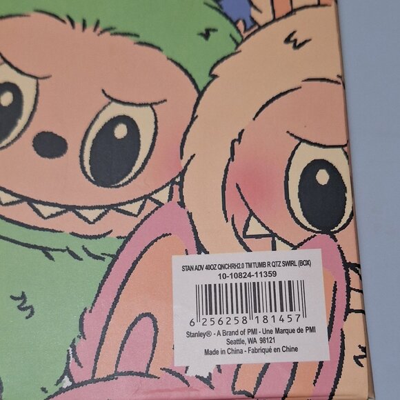 Stanley Labubu The Quencher H2.0 Tumbler 40 oz - New in box - Picture 6 of 10